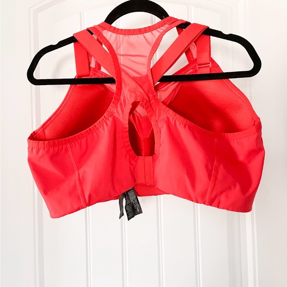 Savage X Fenty Women’s Breakthru High-Impact Sports Bra Size 44DD Orange Red - Picture 4 of 6